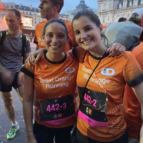 Marathon de Nice Manon & Ju